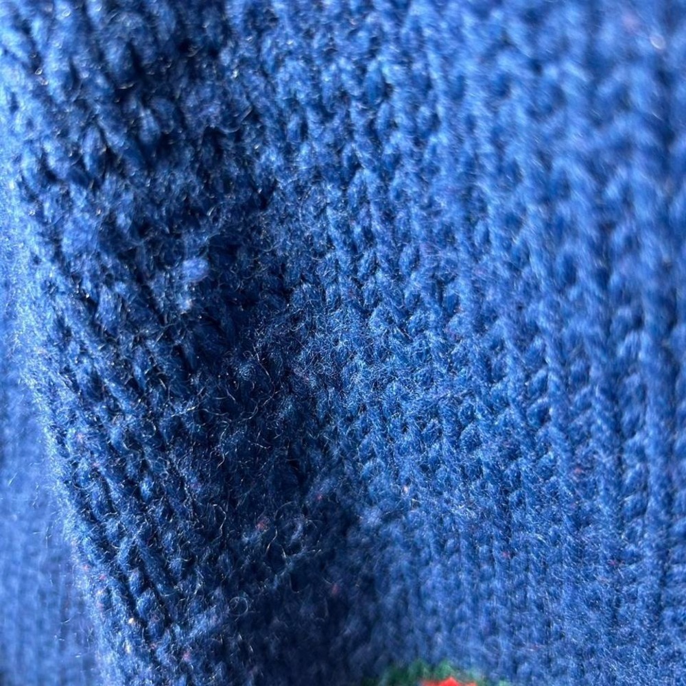 Handmade knit sweater farm animals barn knit #90sfashion - Picture 5 of 5